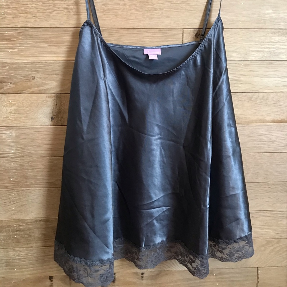 Silk Slip Tank Plus Size